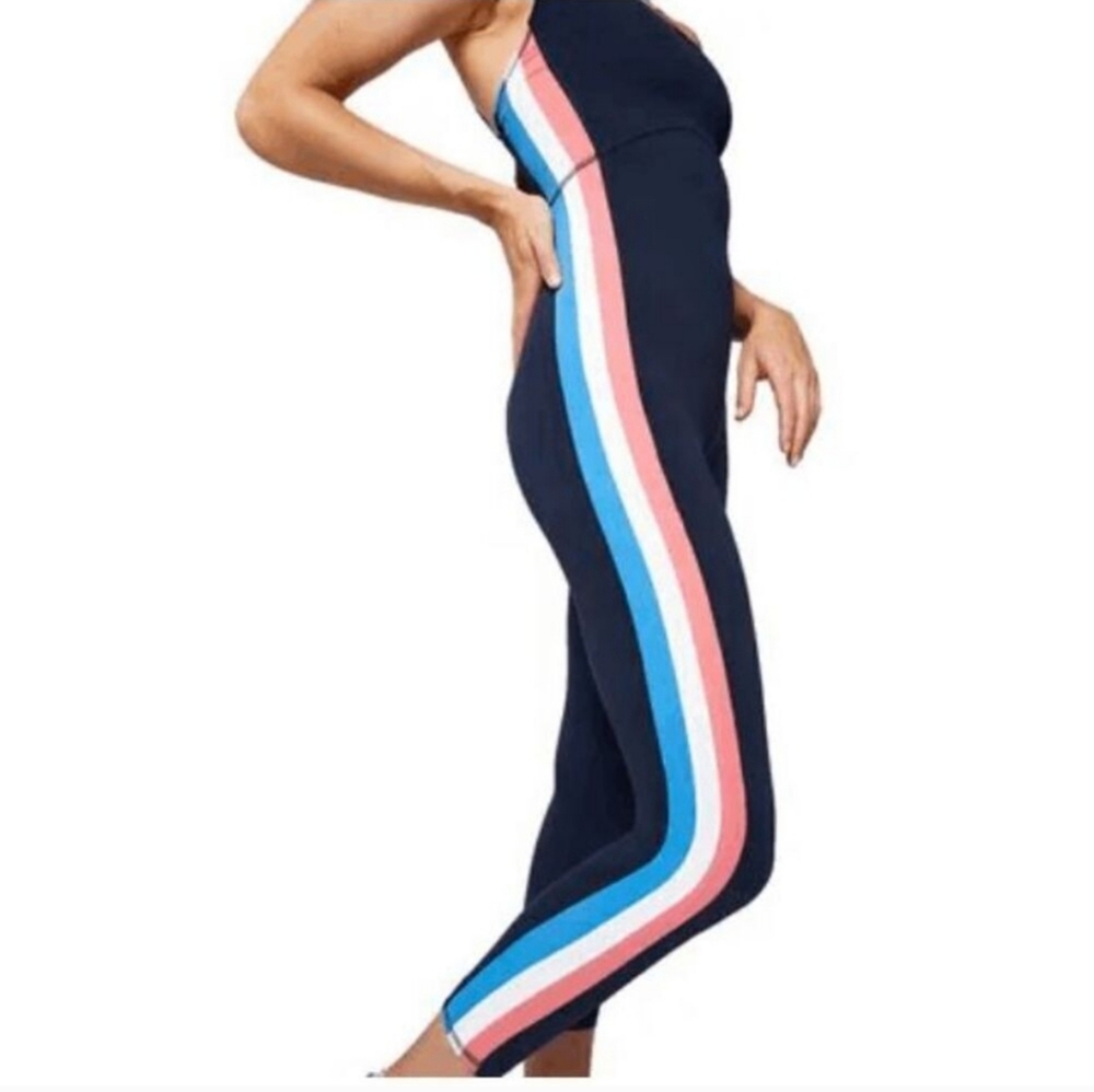 NWT FourLaps NWT Elevate Onesie Jumpsuit Navy Stripe S PRIDE 🌈